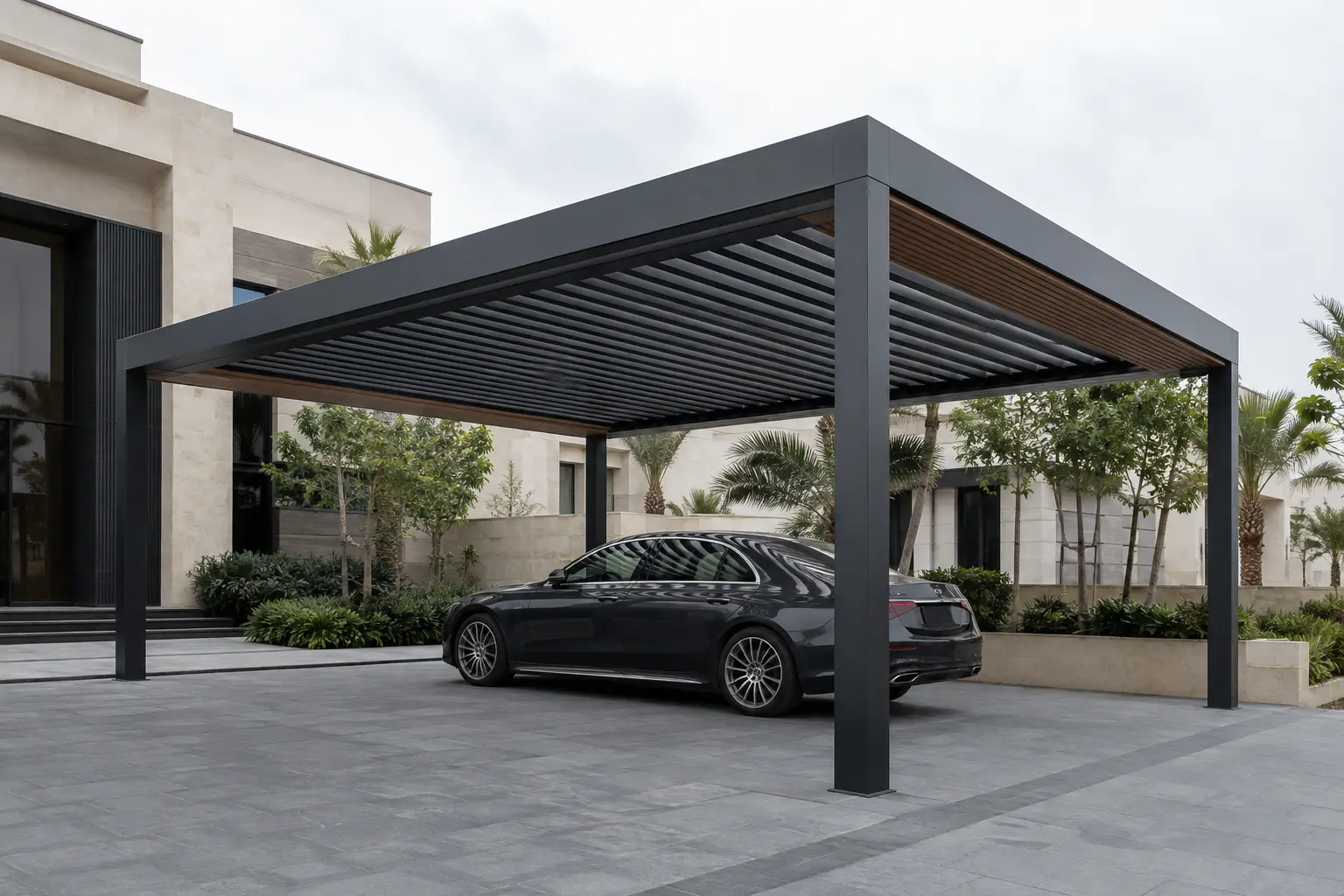 PERGOLAS & CAR SHADES